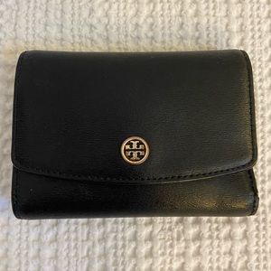 Tory Burch black leather wallet